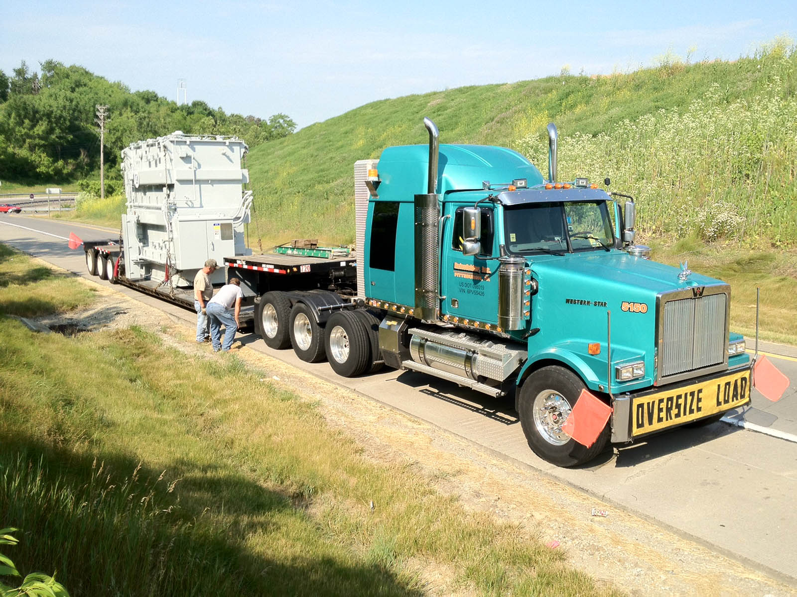 Oversized Load Trucking Company